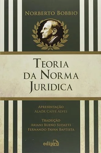 Capa do livro Teoria da Norma Jurídica, de Norberto Bobbio