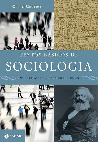Capa do livro Textos Básicos de Sociologia, de Celso Castro (org.)
