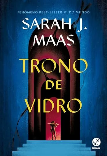 Capa do livro Trono de Vidro, de Sarah J. Maas