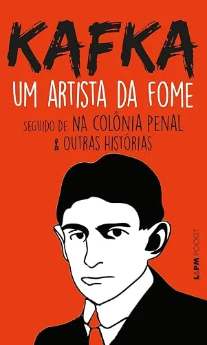 Capa do livro Um Artista da Fome, de Franz Kafka
