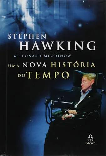 Capa do livro Uma Nova História do Tempo, de Stephen Hawking e Leonard Mlodinow