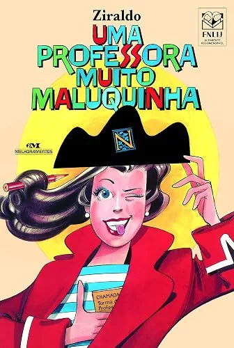 Capa do livro Uma Professora Muito Maluquinha, de Ziraldo