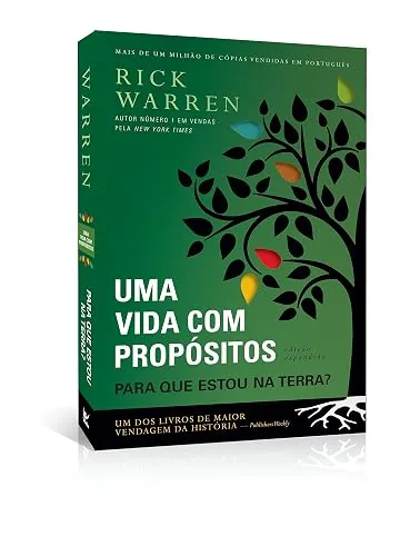Capa do livro Uma Vida com Propósitos, de Rick Warren