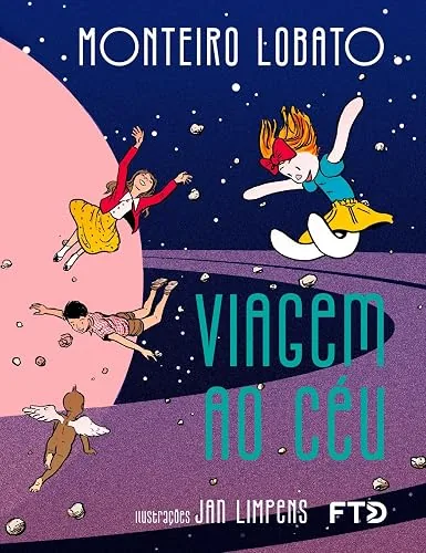 Capa do livro Viagem ao Céu, de Monteiro Lobato